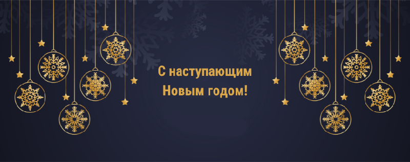 С наступающим Новым годом!