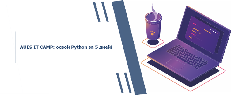 AUES IT CAMP:освой Python за 5 дней!