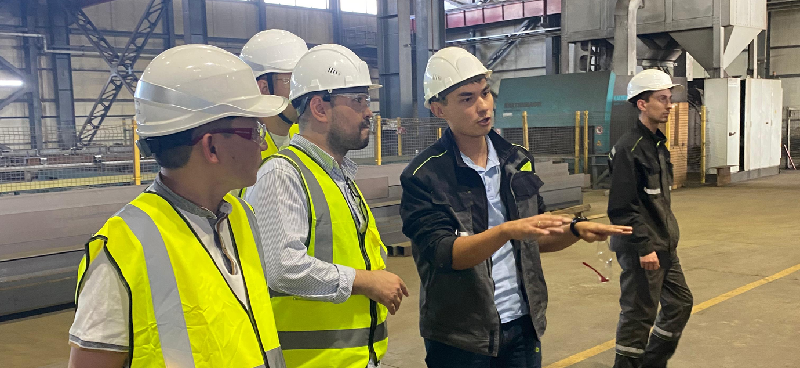 Представители департамента науки Energo University посетили Карасайский машиностроительный завод