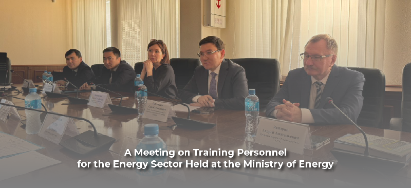 A Meeting on Training Personnel for the Energy Sector Held at the Ministry of Energy